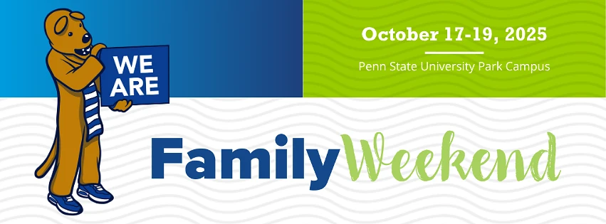 Logo for Penn State Family Weekend 2025