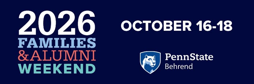 Logo for Behrend Families and Alumni Weekend