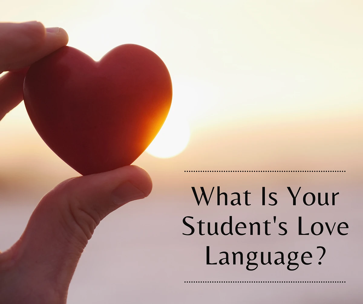 Holding a heart - know your child's love language: