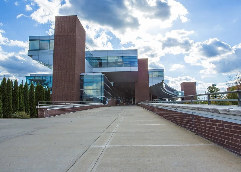 Westgate building on campus
