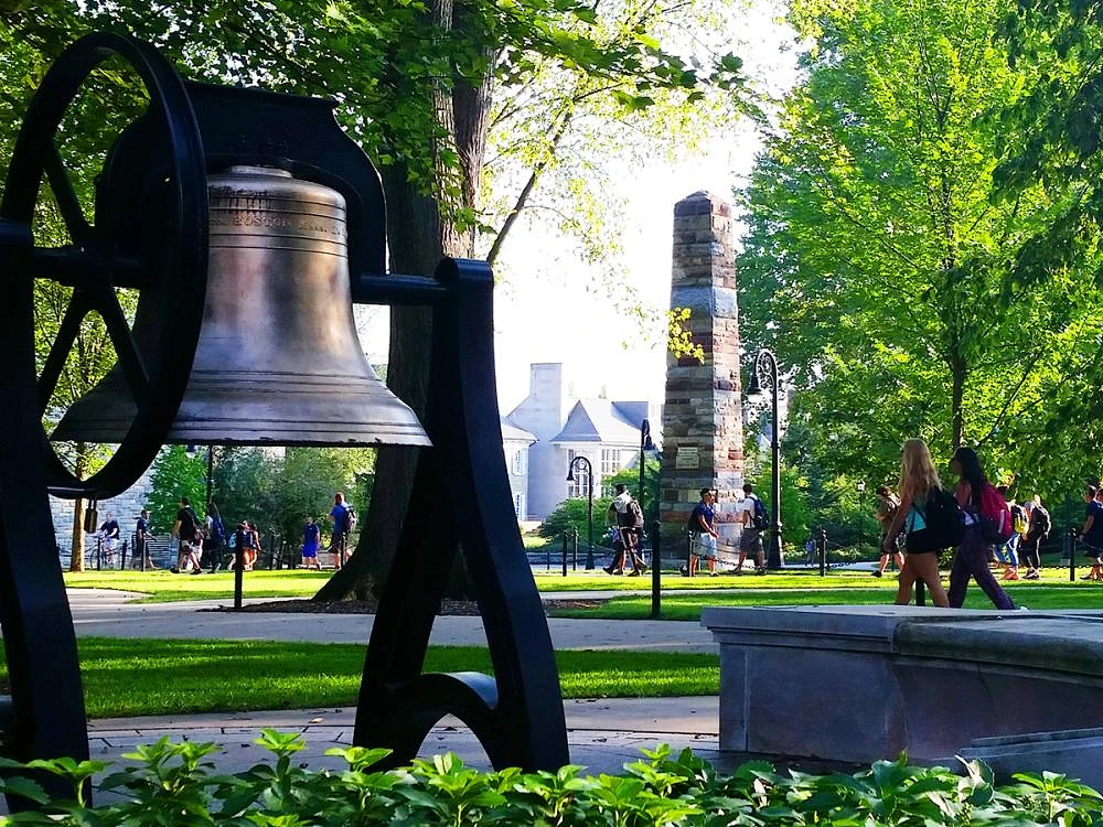 Bell near Old Main
